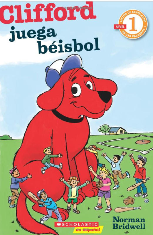 Clifford juega béisbol | Foreign Language and ESL Books and Games