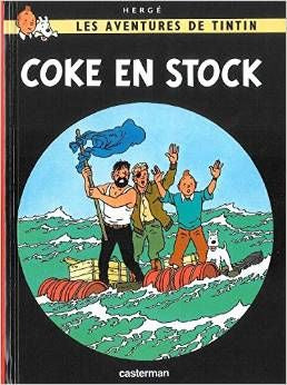 Tintin Coke en Stock - Tintin The Red Sea Sharks - Tintin volume # 19 | Foreign Language and ESL Books and Games