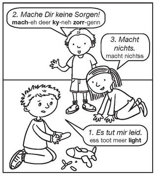 Color & Learn Easy German Phrases for Kids | Foreign Language and ESL Books and Games