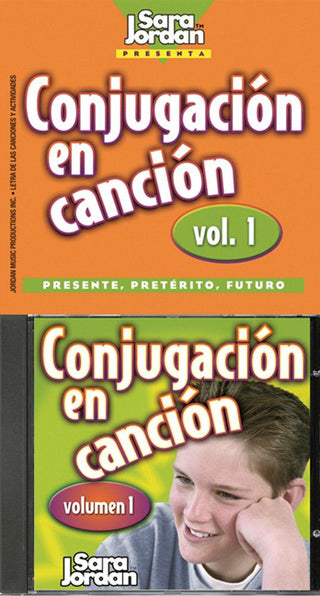 Conjugación en Canción CD and booklet | Foreign Language and ESL Audio CDs