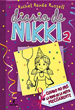 Diario de Nikki #2 - Cuando No Eres la Reina de la Fiesta Precisamente | Foreign Language and ESL Books and Games