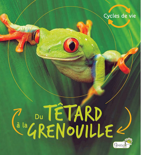 Du têtard à la grenouille - de Camilla de la Bédoyère et traducteur Vincent Coigny. Des 4 ans.