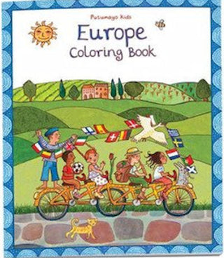 Europe Coloring Book | Foreign Language and ESL Books and Games