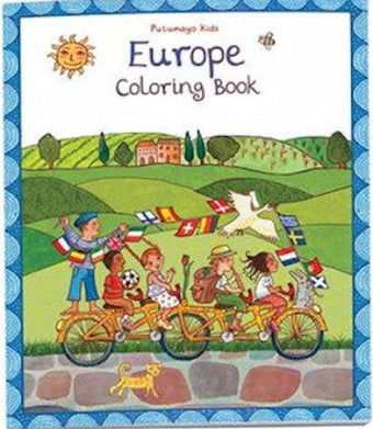 Europe Coloring Book