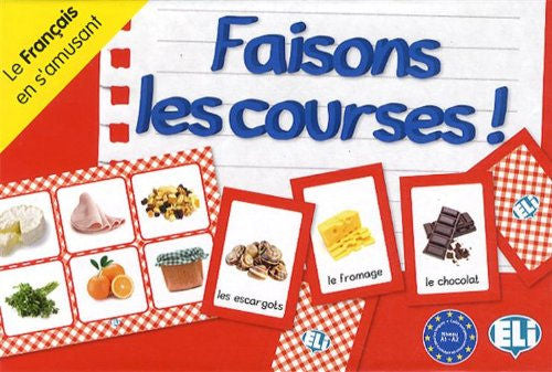 A1-A2 - Faisons les courses | Foreign Language and ESL Books and Games
