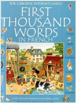 First 1000 Words in French | Foreign Language and ESL Books and Games