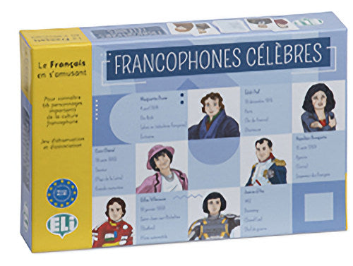 A2-B1 Francophones célèbres | Foreign Language and ESL Books and Games