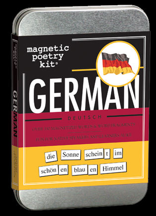 German Magnetic Poetry | Foreign Language and ESL Books and Games