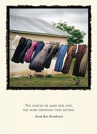 God's Quarter Acre Greeting Card