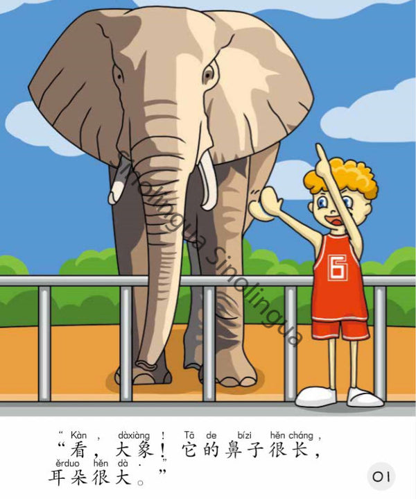 Sinolingua Reading Tree Level 4 #10 - Go to the Zoo | Foreign Language and ESL Books and Games