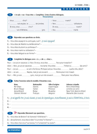 Grammaire Progressive du Français - 4e édition avec 680 exercices.  Sample Page