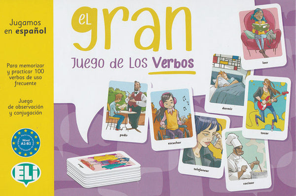 A2-B1 - El gran juego de los verbos | Foreign Language and ESL Books and Games