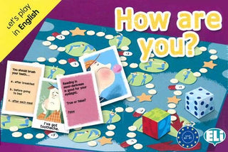 How are you? is a board game with an illustrated playing board where players move along the path and have to reach the finish line by overcoming a series of trials relating to the body, well-being and a healthy lifestyle, such as simple physical exercises.