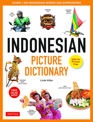 Indonesian Picture Dictionary | Foreign Language and ESL Books and Games