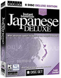 Instant Immersion Japanese Deluxe | 8 Discs - cd-roms and audio cds - for learning Japanese.