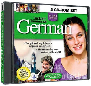 Instant Immersion German - 2 CD-ROM bundle | Foreign Language and ESL Software
