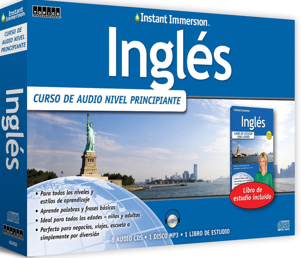 Instant Immersion Inglés Edición Audio Deluxe | Foreign Language and ESL Audio CDs