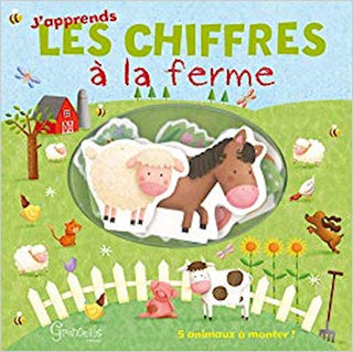 J'Apprends les chiffres à la ferme | Foreign Language and ESL Books and Games