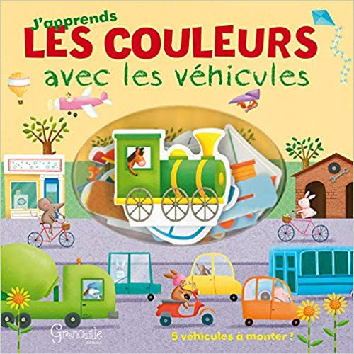 J'Apprends les couleurs avec les véhicules | Foreign Language and ESL Books and Games