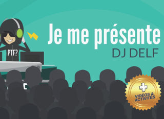 Je me présente DJ Delf | Foreign Language and ESL Books and Games