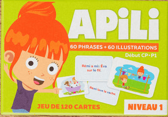 Apili Jeu de 120 cartes - Niveau 1