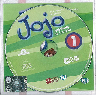 Jojo 1 Livre d'actif est la reproduction du livre en version numérique et permet l'utilisation sur le Tableau Blanc Interactif ou sur l'ordinateur.