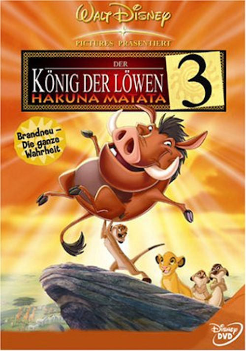 Der König der Löwen 3 - Hakuna Matata DVD | Foreign Language DVDs