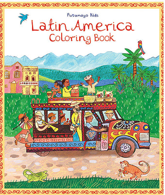 Latin America Coloring Book