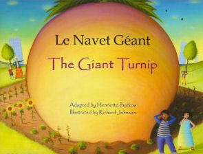 Le Navet Géant - The Giant Turnip | Foreign Language and ESL Books and Games