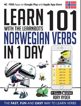 Learn 101 Norwegian Verbs in 1 Day | Foreign Language and ESL Books and Games