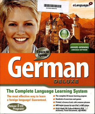 Learn to Speak German Deluxe v. 9.5 | Foreign Language and ESL Software