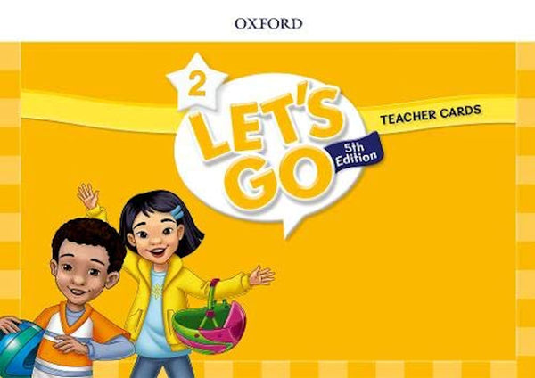Let's Go - Level 2 - Teacher's Cards - 5th edition. 100 large and clearly visible flashcards for teachers. Easily seen by the entire class!