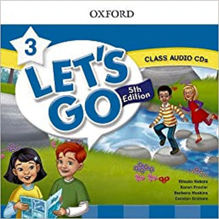 Let's Go Level 3 Audio CDs - 5th Edition. This set of 2 CDs features the Student Book dialogues, narratives, vocabulary and the original songs and chants.