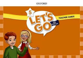 Let's Go Level 5 Teacher Cards 5th Edition. 100 oversize and clearly visible flashcards for teachers.