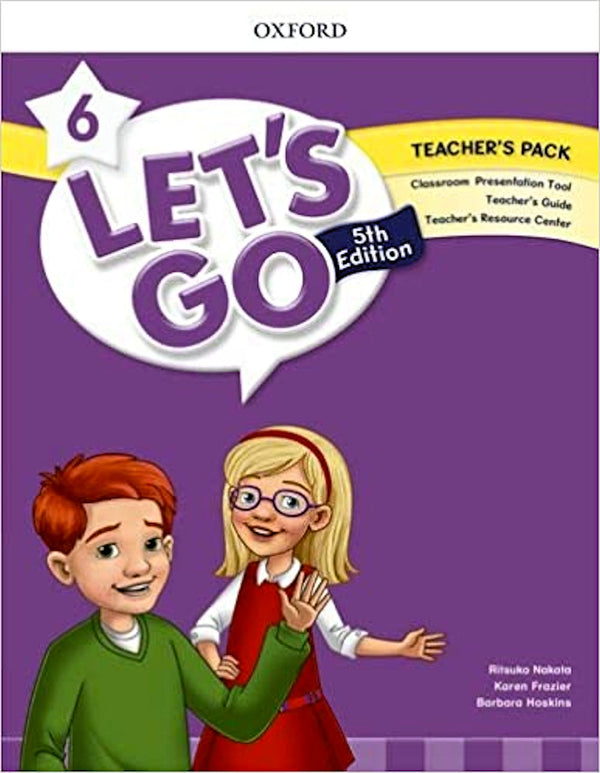 Let's Go Level 6 Teacher's Pack 5th Edition. The Teacher's Book now includes a Test Center CD-ROM. It contains lesson plans to present, practice and reinforce new language. 