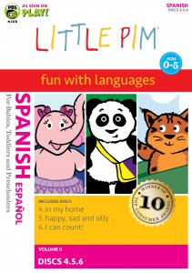 Little Pim Spanish DVDs - Volumes 4-6