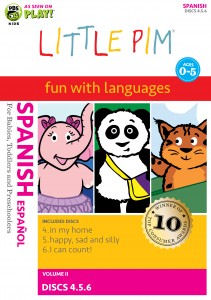 Little Pim Spanish DVDs - Volumes 4-6 | Foreign Language DVDs