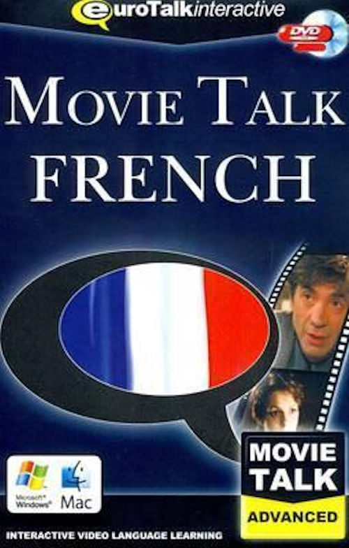 Movie Talk French DVD-ROM | Foreign Language and ESL Software