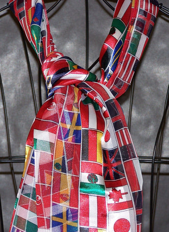 Multi-Flag Scarf