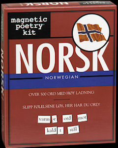 Norwegian Magnetic Poetry | Foreign Language and ESL Books and Games