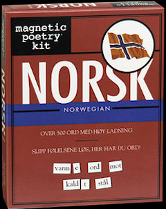 Norwegian Magnetic Poetry
