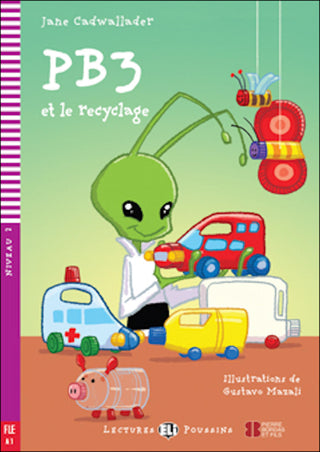 PB3 et le recyclage by Jane Cadwallader. Niveau 2 - 200 mots | A1