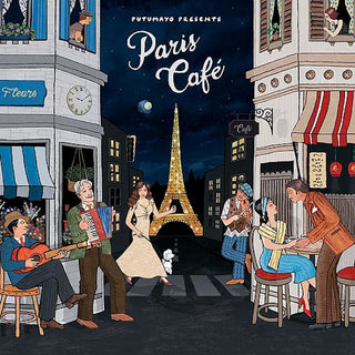 Paris Café CD | Foreign Language and ESL Audio CDs