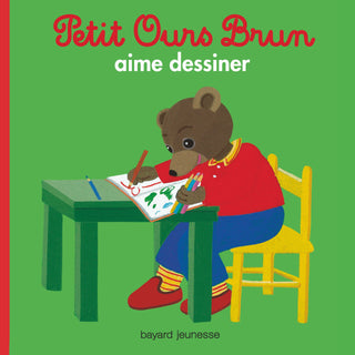 Petit Ours Brun aime dessiner | Foreign Language and ESL Books and Games