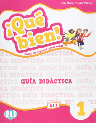 Que bien 1 Guía didáctica | Foreign Language and ESL Books and Games