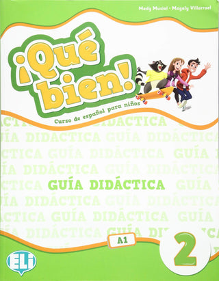 Qué bien 2 guía didáctica | Foreign Language and ESL Books and Games
