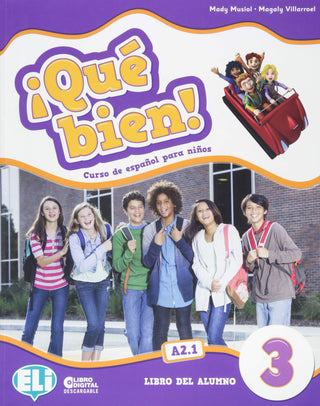 Qué bien 3 libro del alumno | Foreign Language and ESL Books and Games