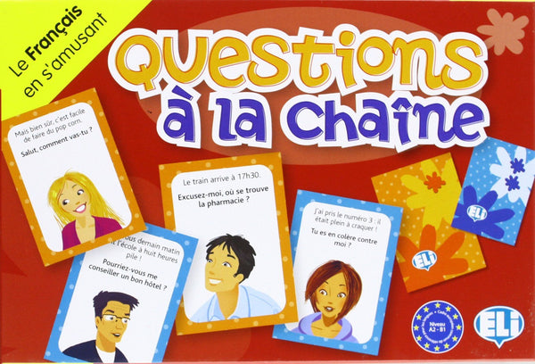 A2-B1 - Questions à la chaine | Foreign Language and ESL Books and Games