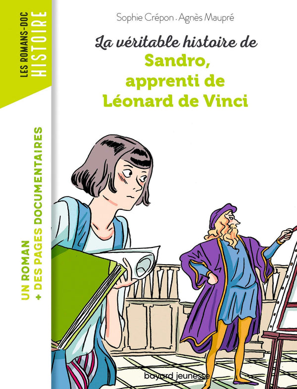 La véritable histoire de Sandro L'apprenti Peintre De Leonard De Vinci | Foreign Language and ESL Books and Games