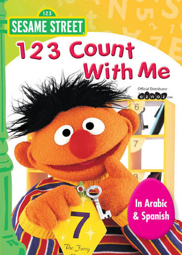 Sesame Street 1 2 3 Count with Me | Foreign Language DVDs